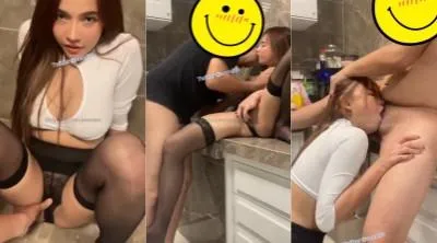 黑丝巨乳美眉 [jeenzen] 身材丰满在厨房深喉吃鸡 无套抽插小穴 撅着屁屁再爆菊花 内射 屎都操出来了